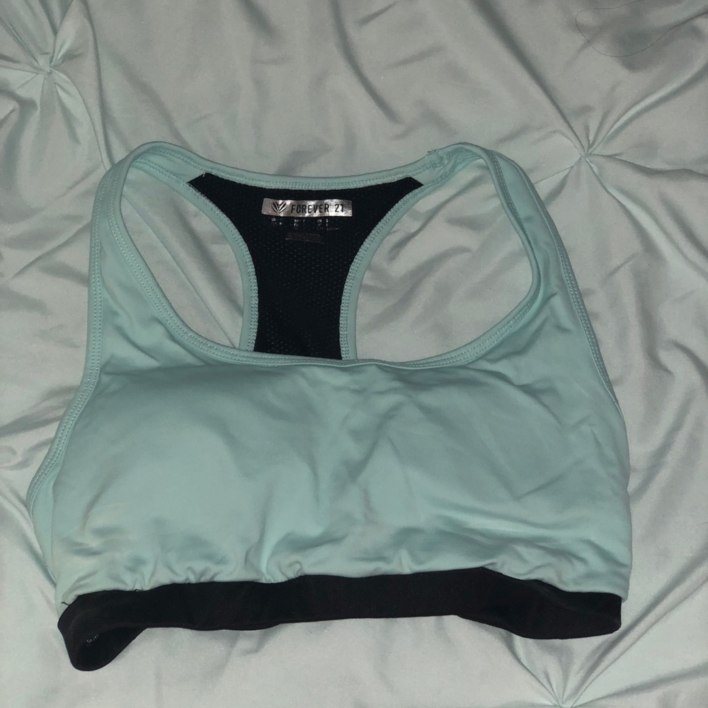 Forever 21 Blue Sports Bra